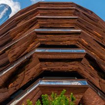 hive-like sculptural building